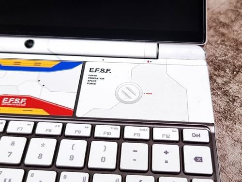 GPD Win Max 2 Skin - Gundam Edition | Full Wrapping Matte Vinyl | 2022-2025 Compatible | Custom Design by POP SKIN